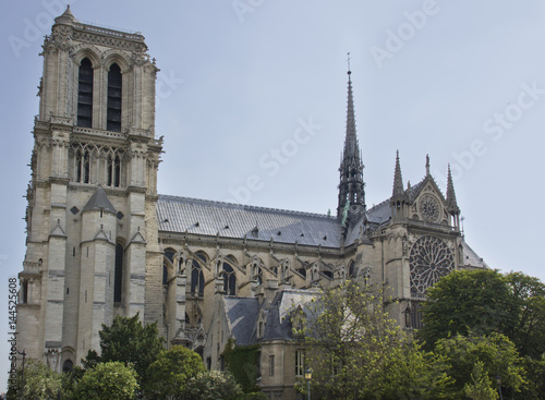 View of the cathedral Notre-Dame de Paris © julsop