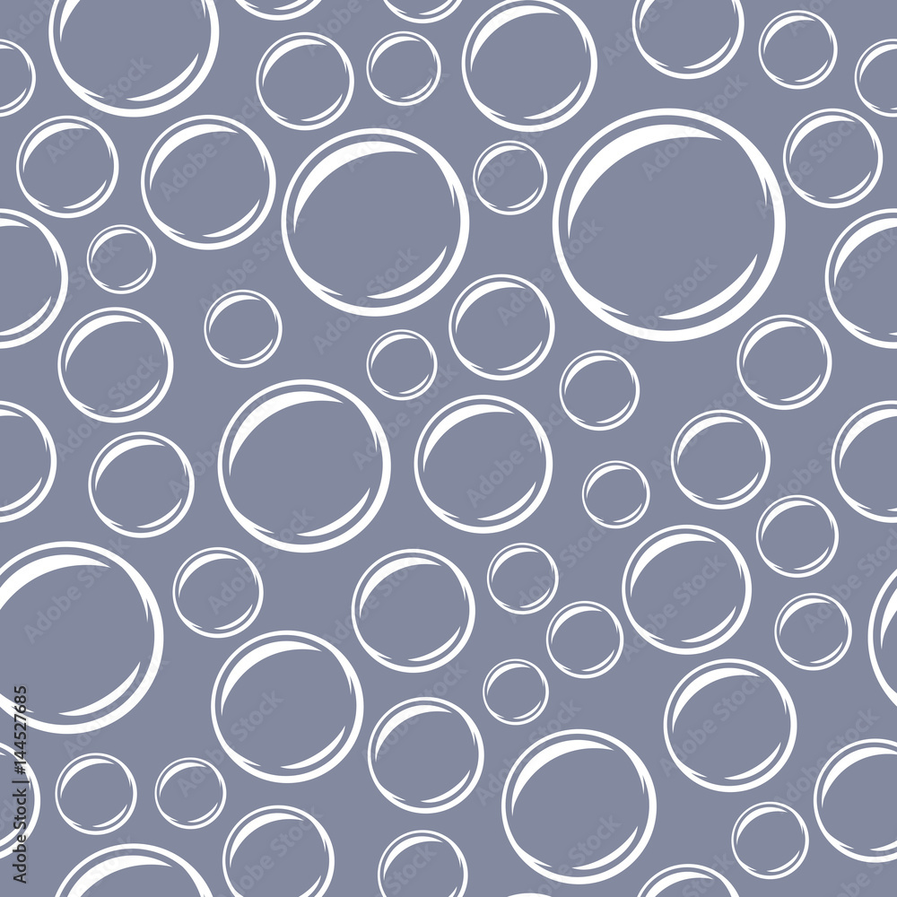 Soap bubbles seamless pattern Soap bubbles seamless pattern