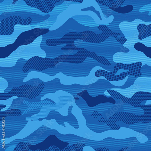 Vector camouflage pattern