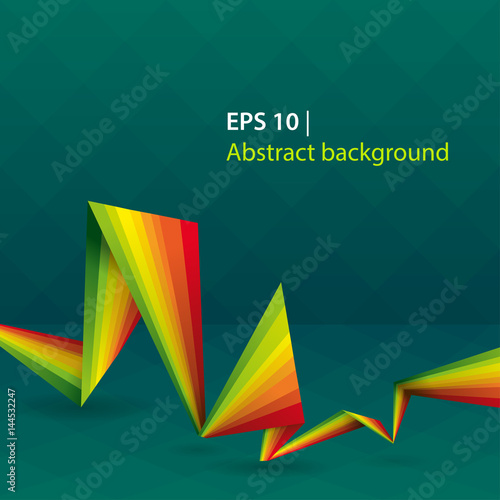 abstract background with colored lines