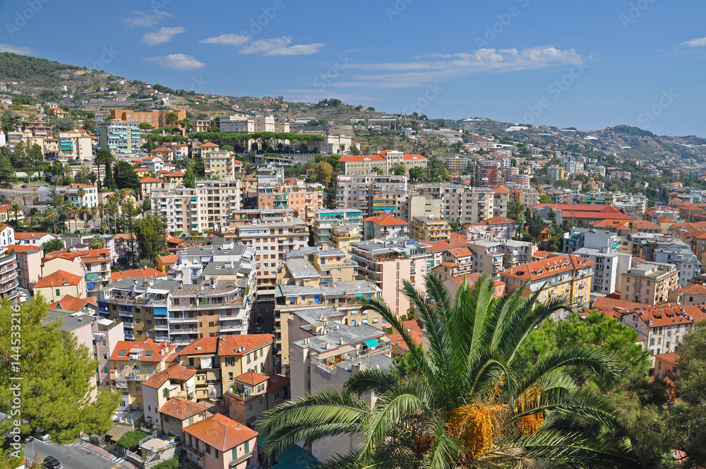 Fototapeta premium Panorama of San Remo, Italy