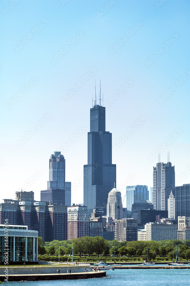 Chicago loop buildings