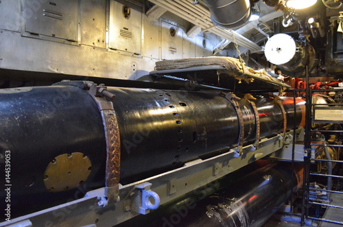 front torpedo room with sleeping berth