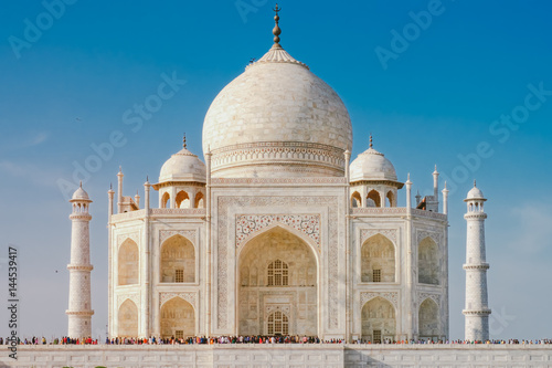 World Renowed Iconic Structure of Taj Mahal photo