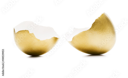 Goldene Eierschale