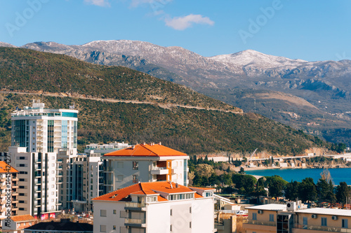 Hotel Tre Canne on the coast of Budva, Montenegro © Nadtochiy