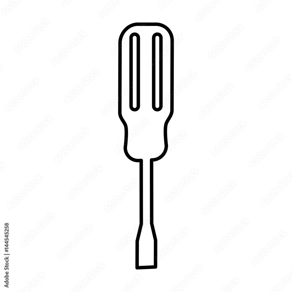 screwdriver construction tool icon vector illustration design screwdriver construction tool icon vector illustration design
