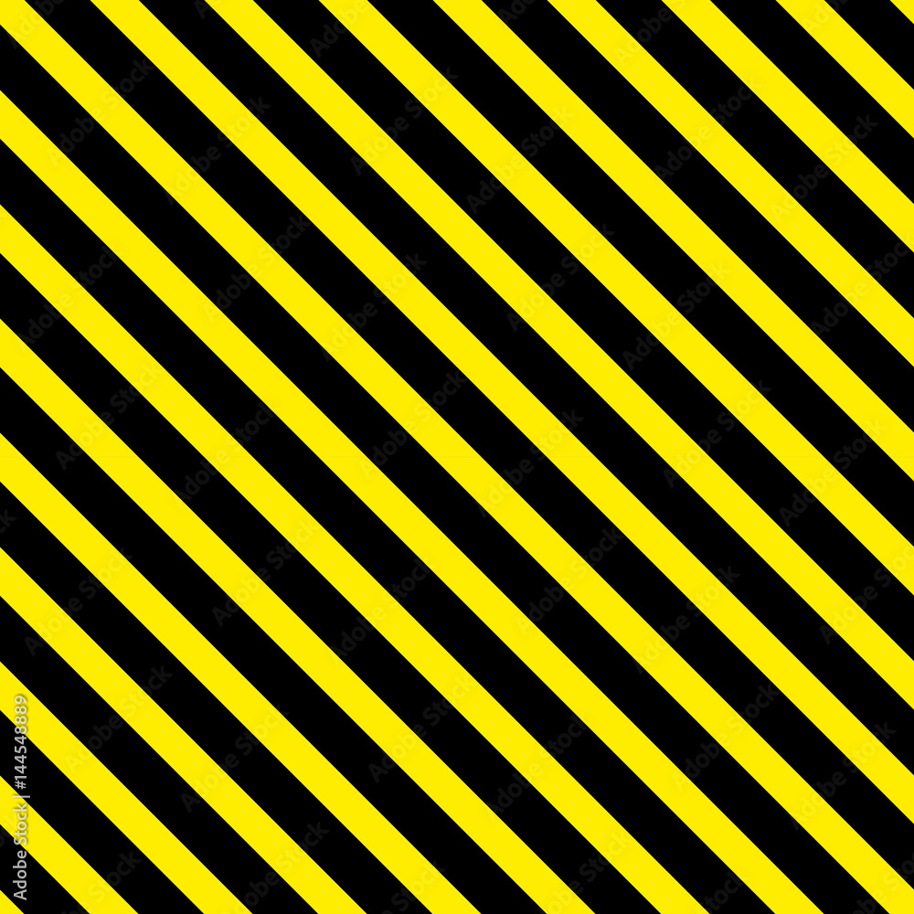 Background with a slanted, diagonal stripes, lines. Yellow and black color. Vector illustration. Geometric background print on paper,fabric, gift wrap, packaging, bedding, lining, apparel Background with a slanted, diagonal stripes, lines. Yellow and black color. Vector illustration. Geometric background print on paper,fabric, gift wrap, packaging, bedding, lining, apparel