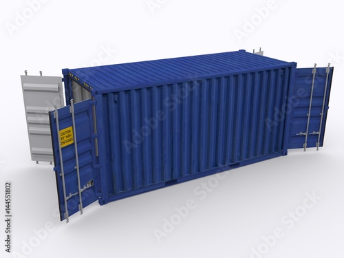 Double Side Container