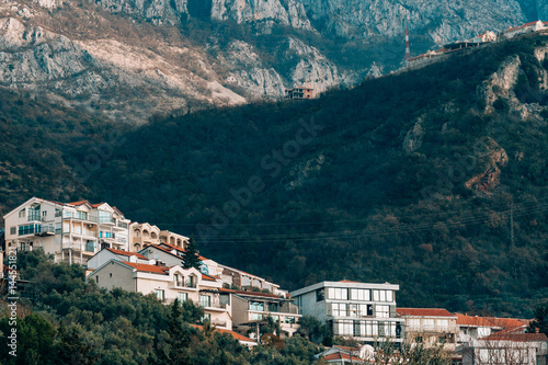 September 17, 2016. Montenegro Sveti Stefan Monastery in Sveti Stefan © Nadtochiy