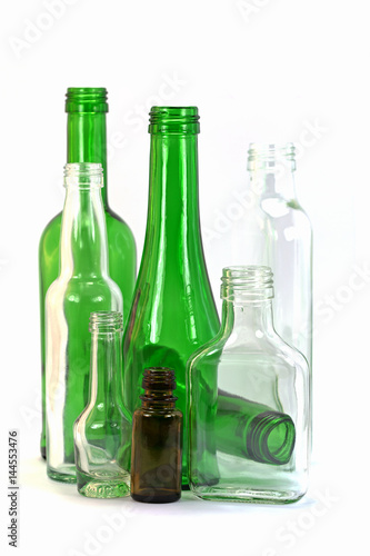 Glasflaschen, Recycling, Altglas