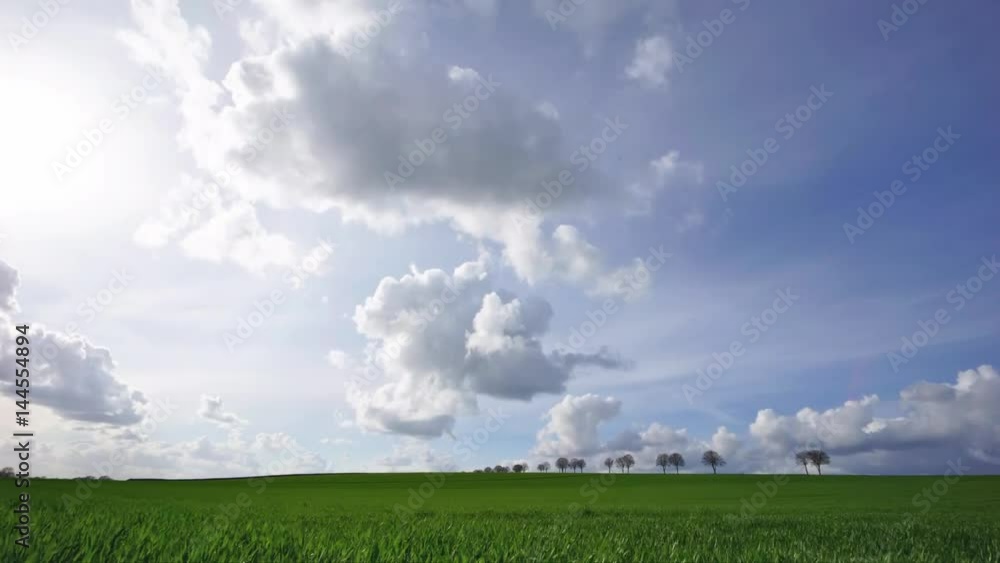 Wolkenbewegungen im April, Zeitraffer Wolkenbewegungen im April, Zeitraffer