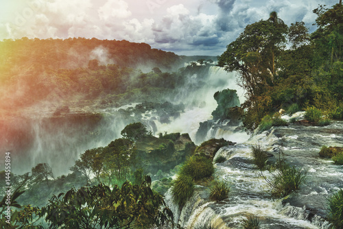 Iguazu Falls (aka Iguassu Falls or Cataratas del Iguazu), Misiones Province, Argentina