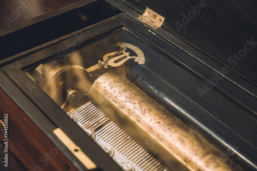 Tapety artystyczne Vintage mechanical music box
