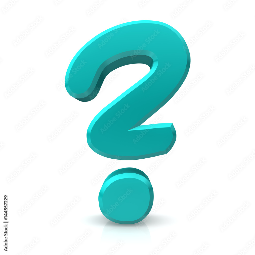 question mark sign icon 3d isolated cut off symbol cyan aqua turquoise question mark sign icon 3d isolated cut off symbol cyan aqua turquoise