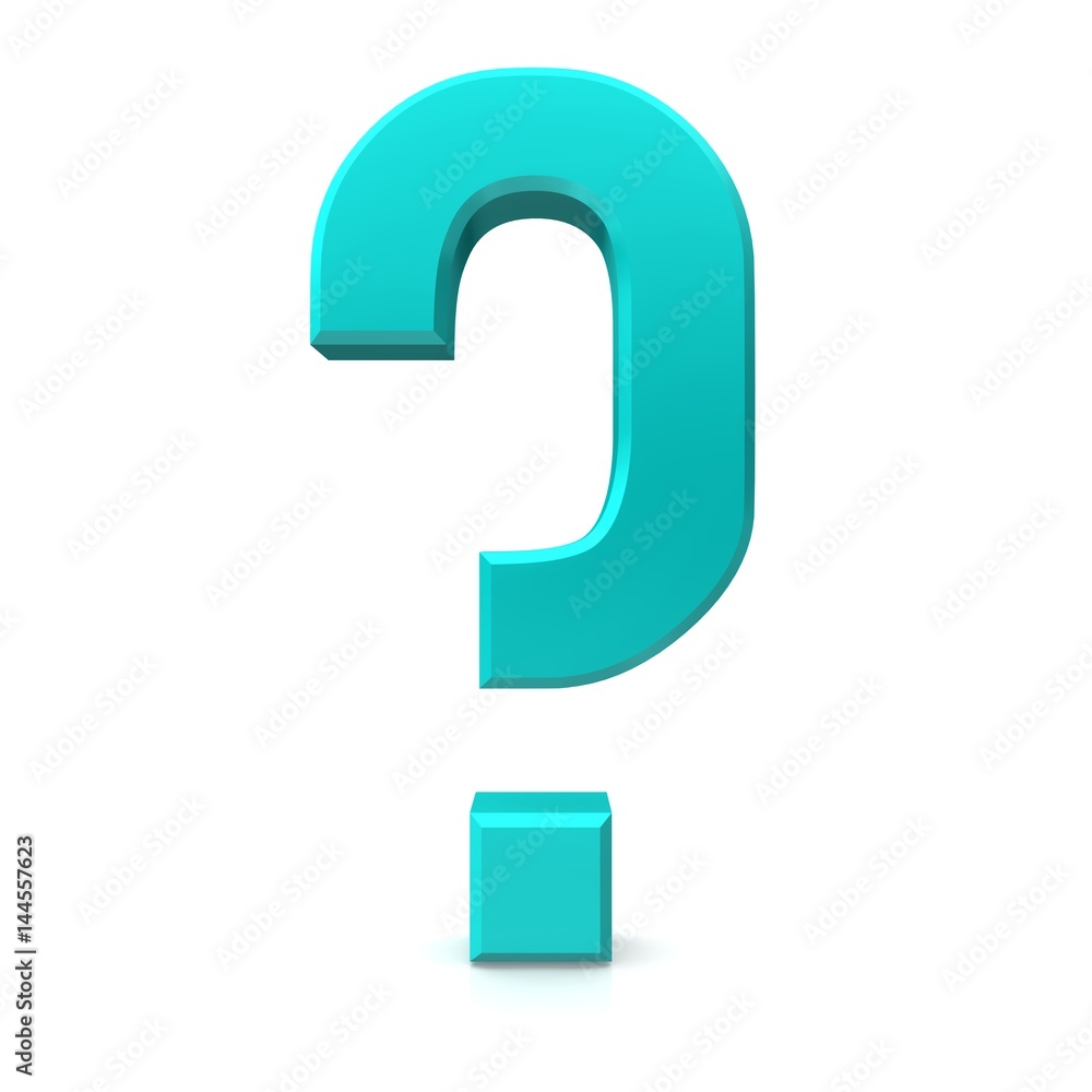 question mark sign icon 3d isolated cut off symbol cyan aqua turquoise question mark sign icon 3d isolated cut off symbol cyan aqua turquoise