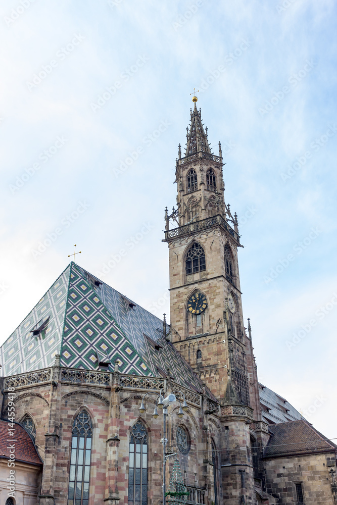 Gothic cathedral of Bolzano Italy