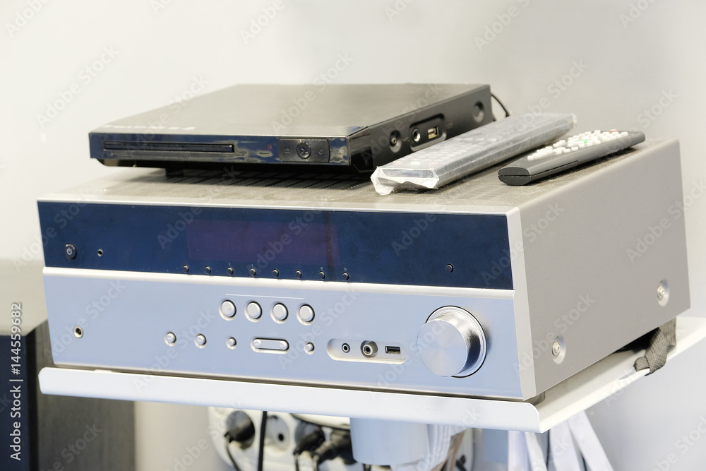 Obraz premium Professional music centre close up