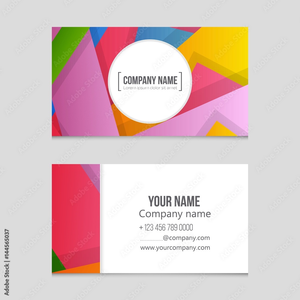Fototapeta premium Abstract vector layout background set. For art template design, list, front page, mockup brochure theme style, banner, idea, cover, booklet, print, flyer, book, blank, card, ad, sign, sheet,, a4
