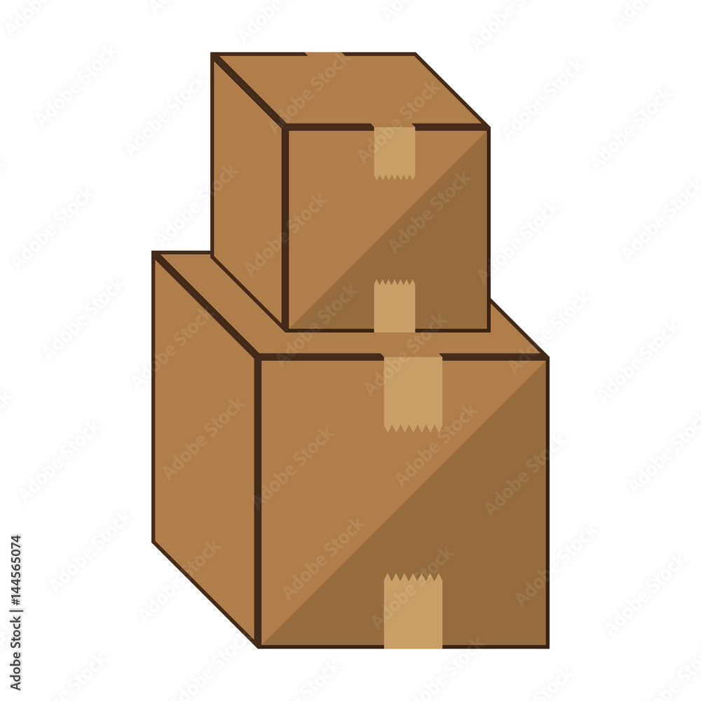 carton box packing icon carton box packing icon