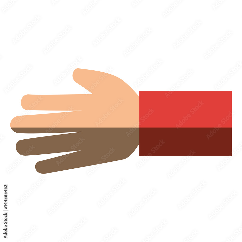 hand human isolated icon hand human isolated icon