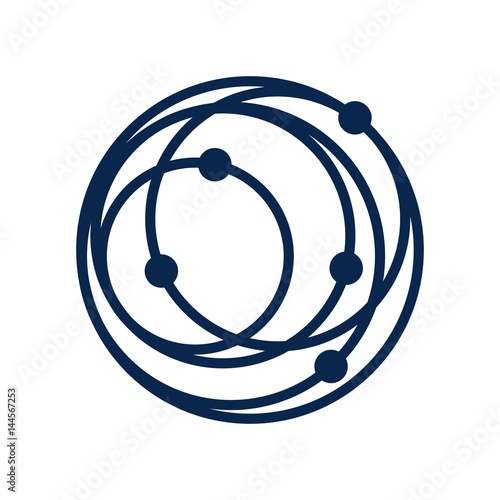 orbit logo vector.