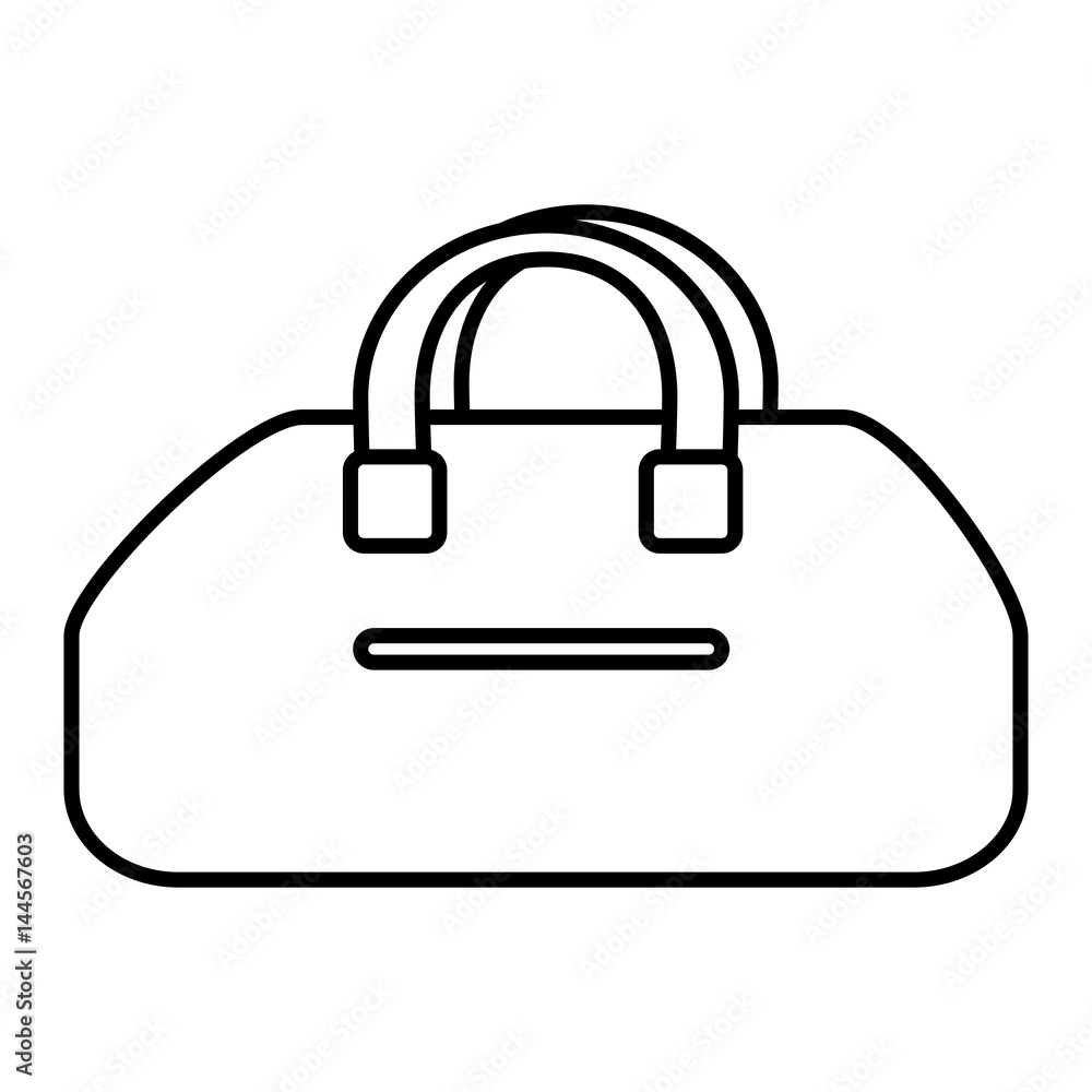 gym bag isolated icon vector illustration design gym bag isolated icon vector illustration design