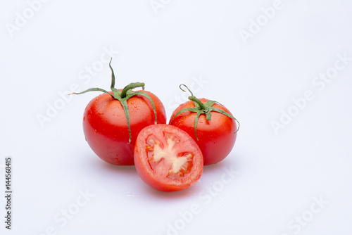 three tomatoes