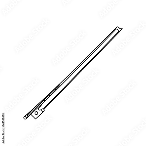 Violin music instrument icon vector illustration graphic design