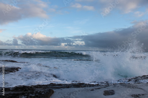 The agitation of an ocean