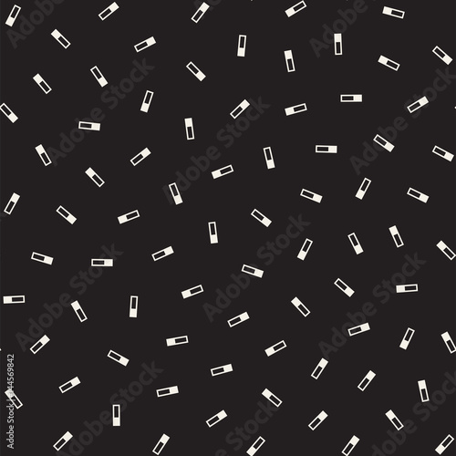 Seamless primitive jumble minimalism patterns. Randomly scattered geometric shapes. Abstract retro backgroun