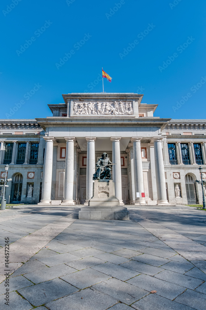 Fototapeta premium Prado Museum in Madrid, Spain