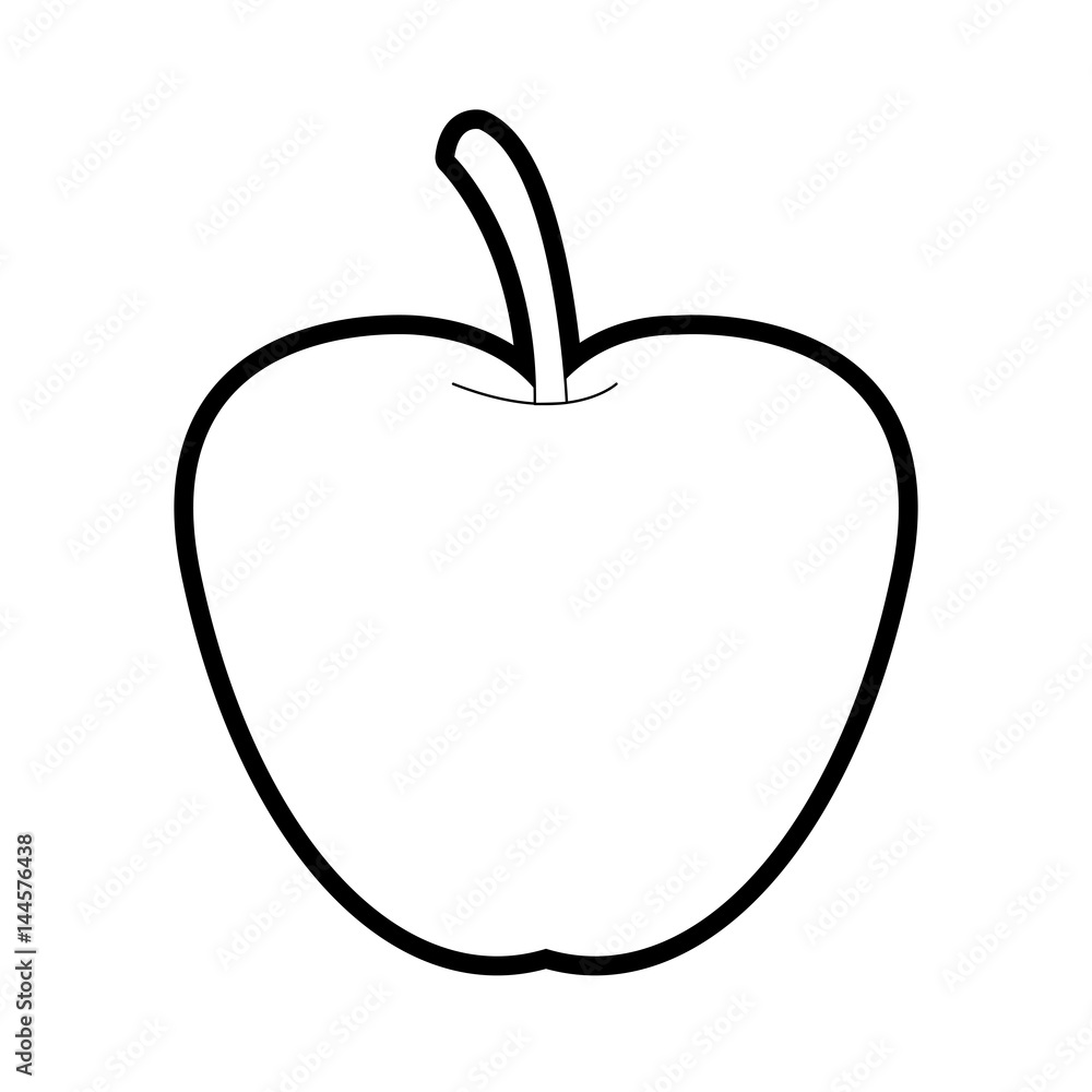apple fruit icon image vector illustration design apple fruit icon image vector illustration design