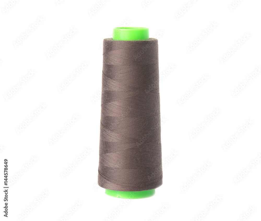 Spools of thread isolated on white background. Spools of thread isolated on white background.