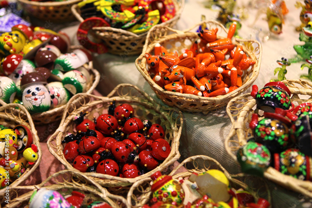 Fototapeta premium wooden toys