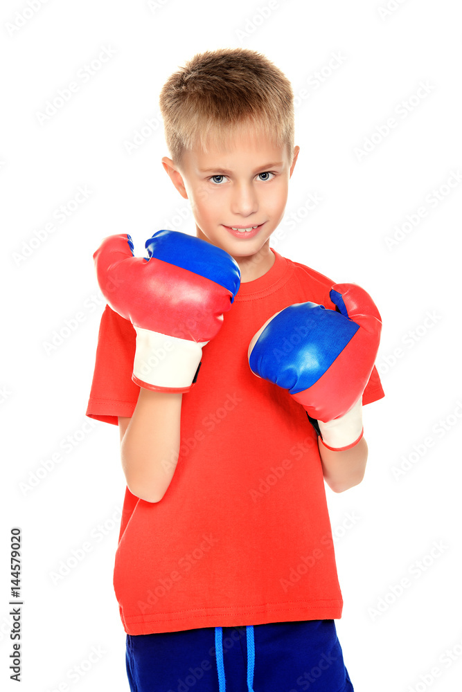 boxing fight child