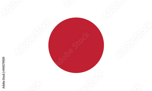 vecto of japan flag