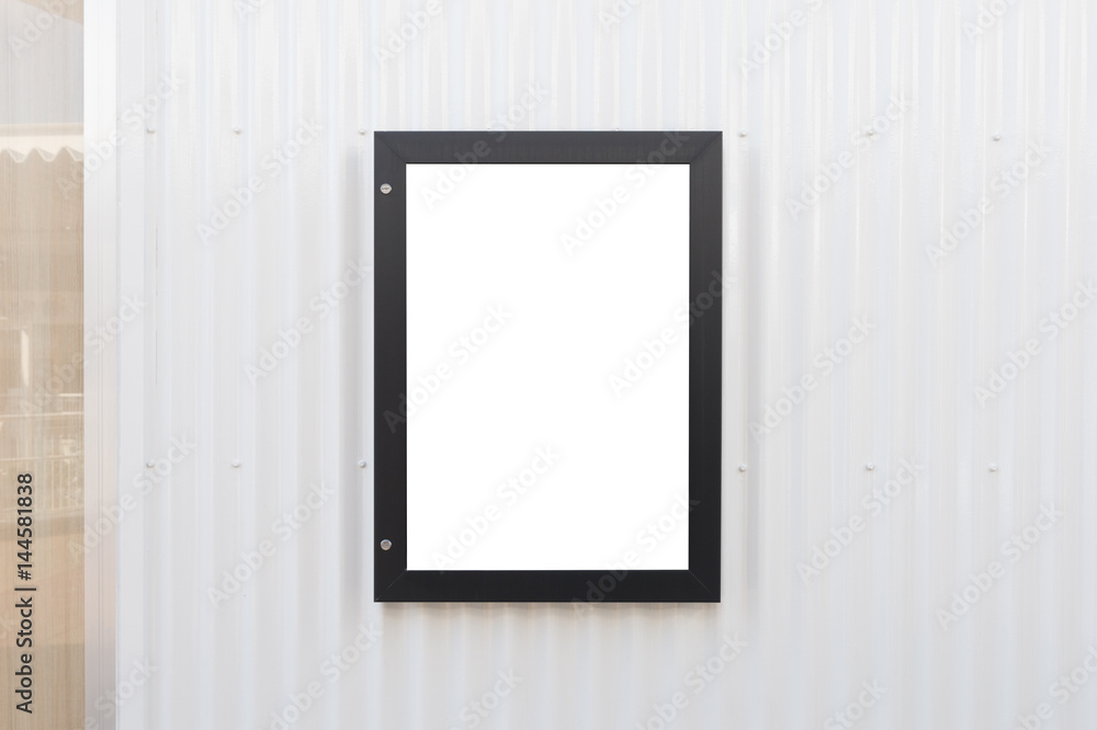 Street, Banner - Sign, Lighting Equipment, Billboard, Advertisement,Large blank billboard on a street wall, banners with room to add your own text Street, Banner - Sign, Lighting Equipment, Billboard, Advertisement,Large blank billboard on a street wall, banners with room to add your own text