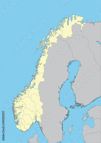 Map of Norway