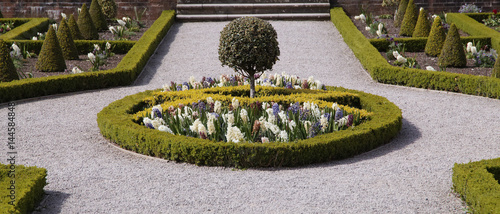 french parterre garden