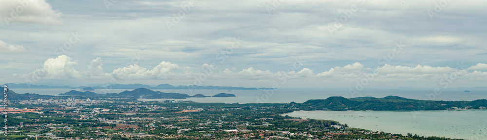 Panorama of The Phuket Island View Point, Thailand