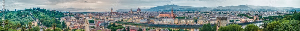 general view of Florence, Italy