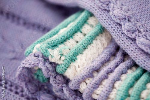 Beautiful knitted fabric