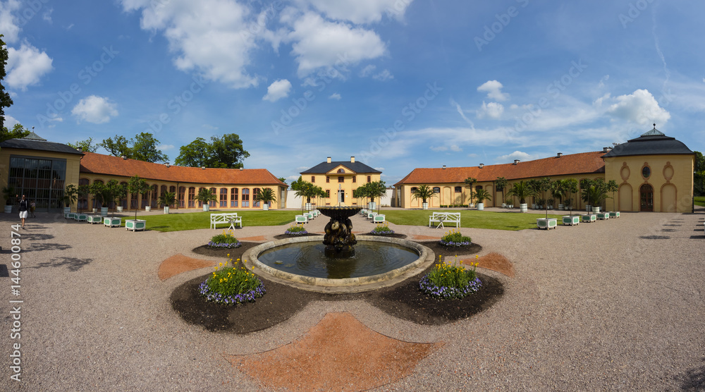 Deutschland, Thüringen, Weimar, UNESCO Weltkulturerbe, Schloss Belvedere mit Orangerie