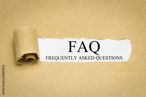 FAQ (Frequently Asked Questions) photo