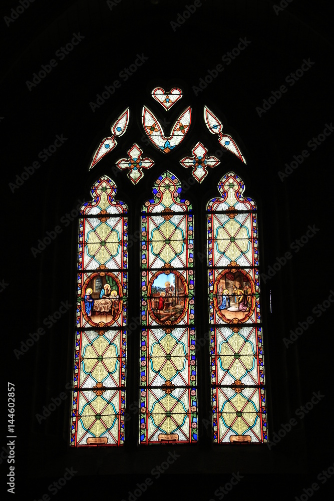Vitrail : Eglise Saint Goustan d'Auray