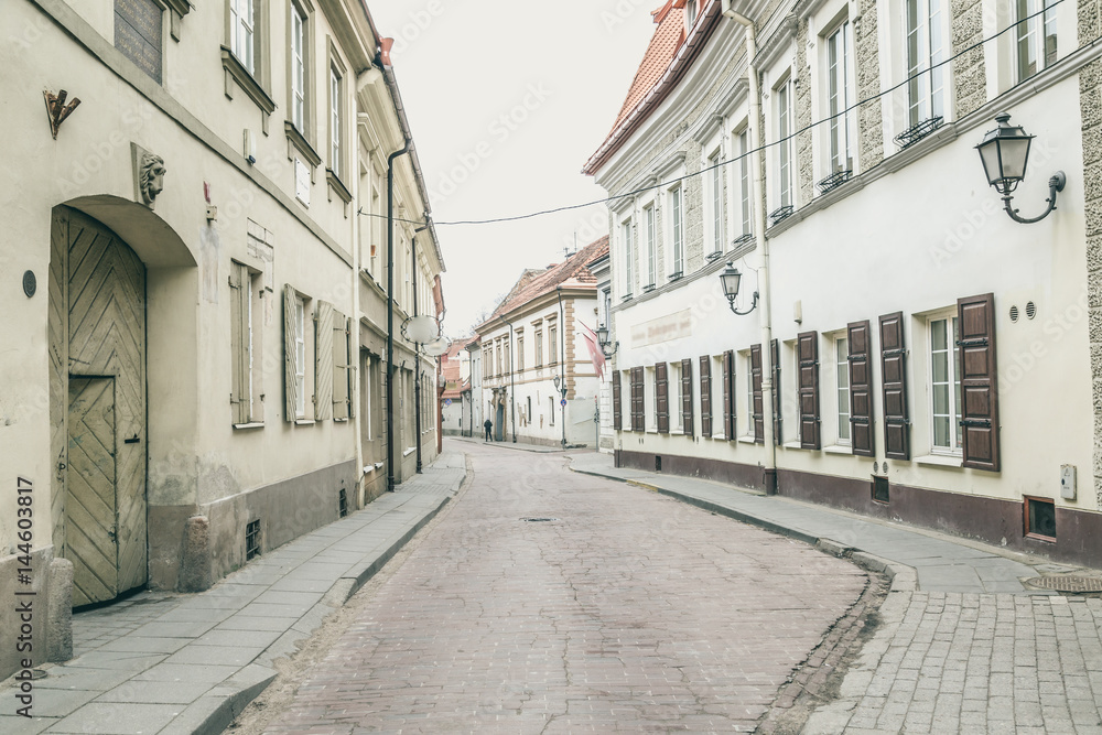 Obraz premium Old town Vilnius, Lithuania