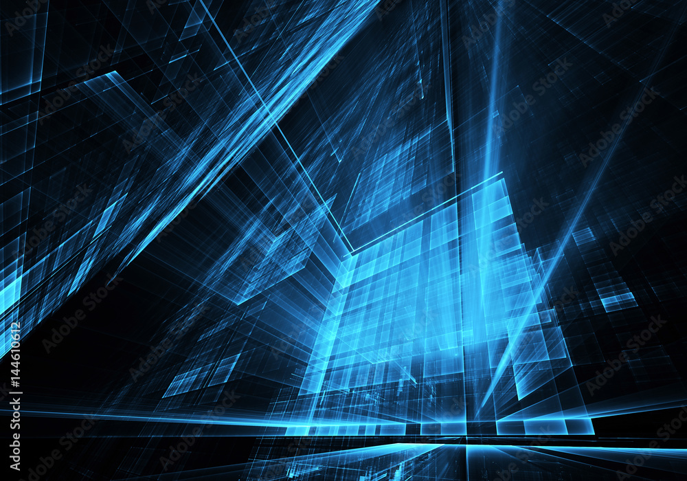 Abstract technology illustration Abstract technology illustration