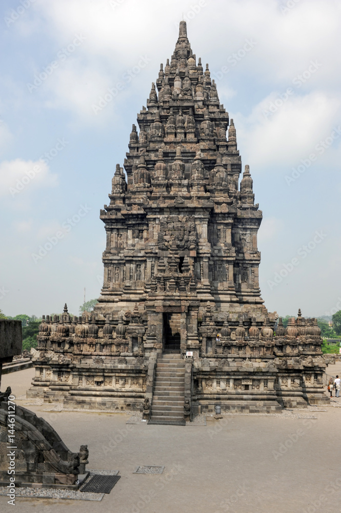 Prambanan is a Hindu temple compound in Java on Indonesia Prambanan is a Hindu temple compound in Java on Indonesia