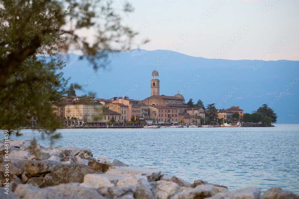the Salo, on the coast of the biggest lake in Italy, Lago di Garda.